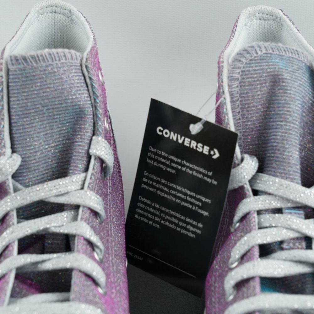 Converse Chuck Taylor All Star Hi Platinum Shoes - Picture 7 of 11